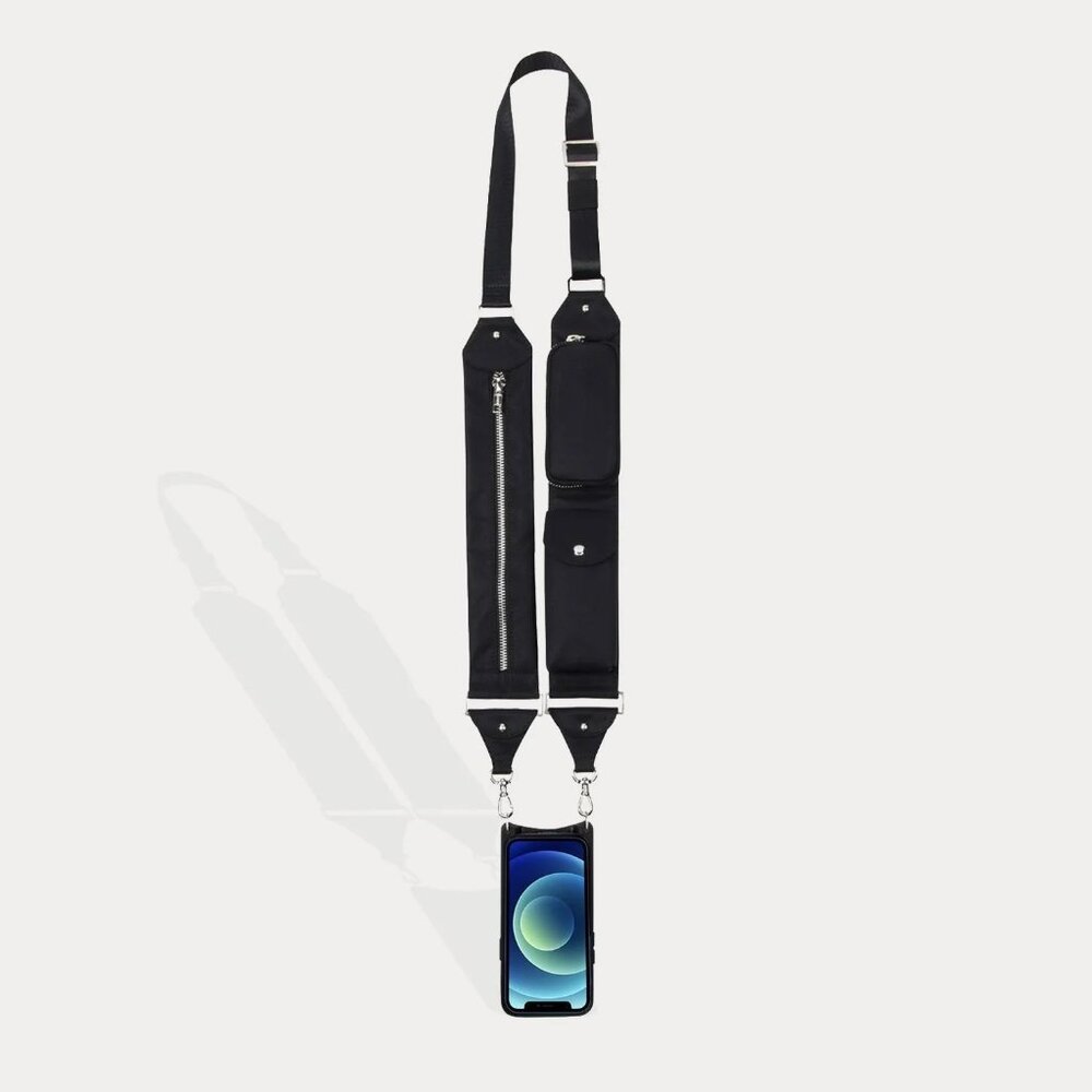 SOLD OUT Style! Like NEW Bandolier Billie Nylon Strap iPhone 13 Pro w/ Bonuses! - Picture 5 of 10